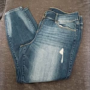 Ladies blue Jean Torrid jeggings,  size 20R